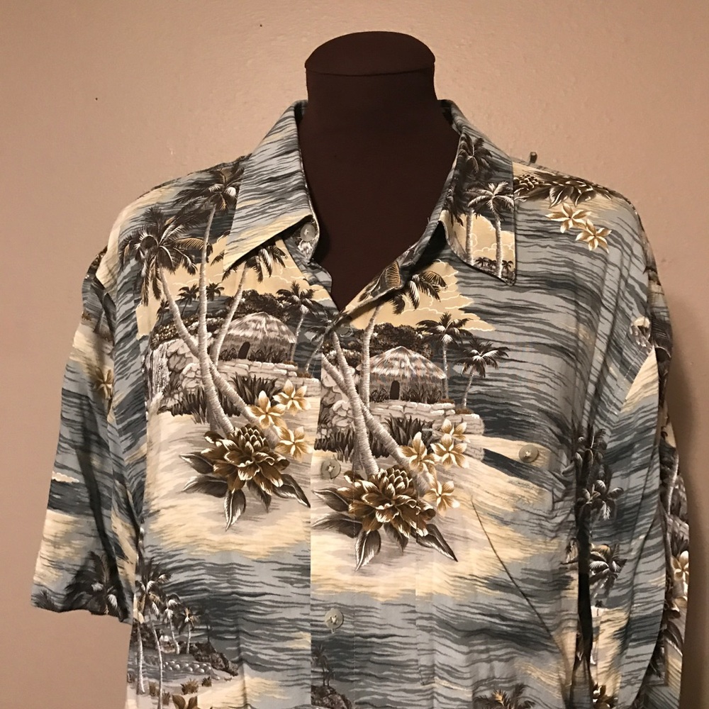 Croft & Barrow XL Hawaiian Style Shirt